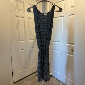 Striped Sleeveless Dress